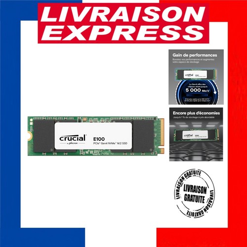 Crucial e100 1to pcie nvme - 1to,