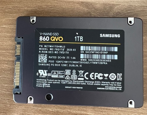Ssd samsung 860 - 860, tb
