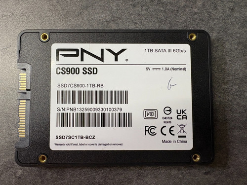 Disque dur ssd pny - ssd, 2.5
