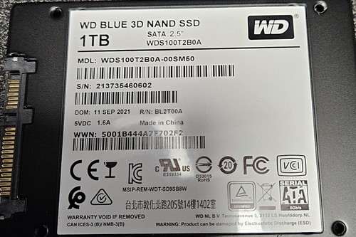 Ssd sata 1to western digital - ssd,