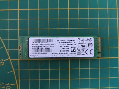 Nvme ssd 1to 1000go gen3 - ssd,